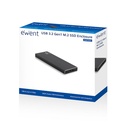 Infortisa Image 2 - Ewent EW7023 Caja externa SSD M2 USB 3.1 Aluminio