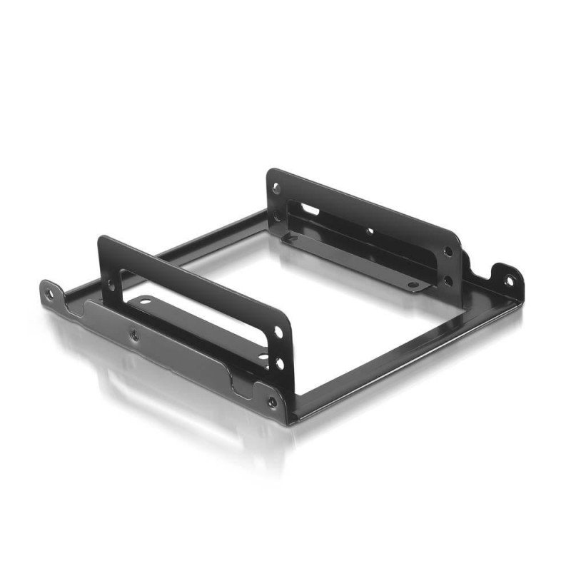 Infortisa Image 1 - Nanocable Adaptador metálico 3,5" 2 HDD  2,5"