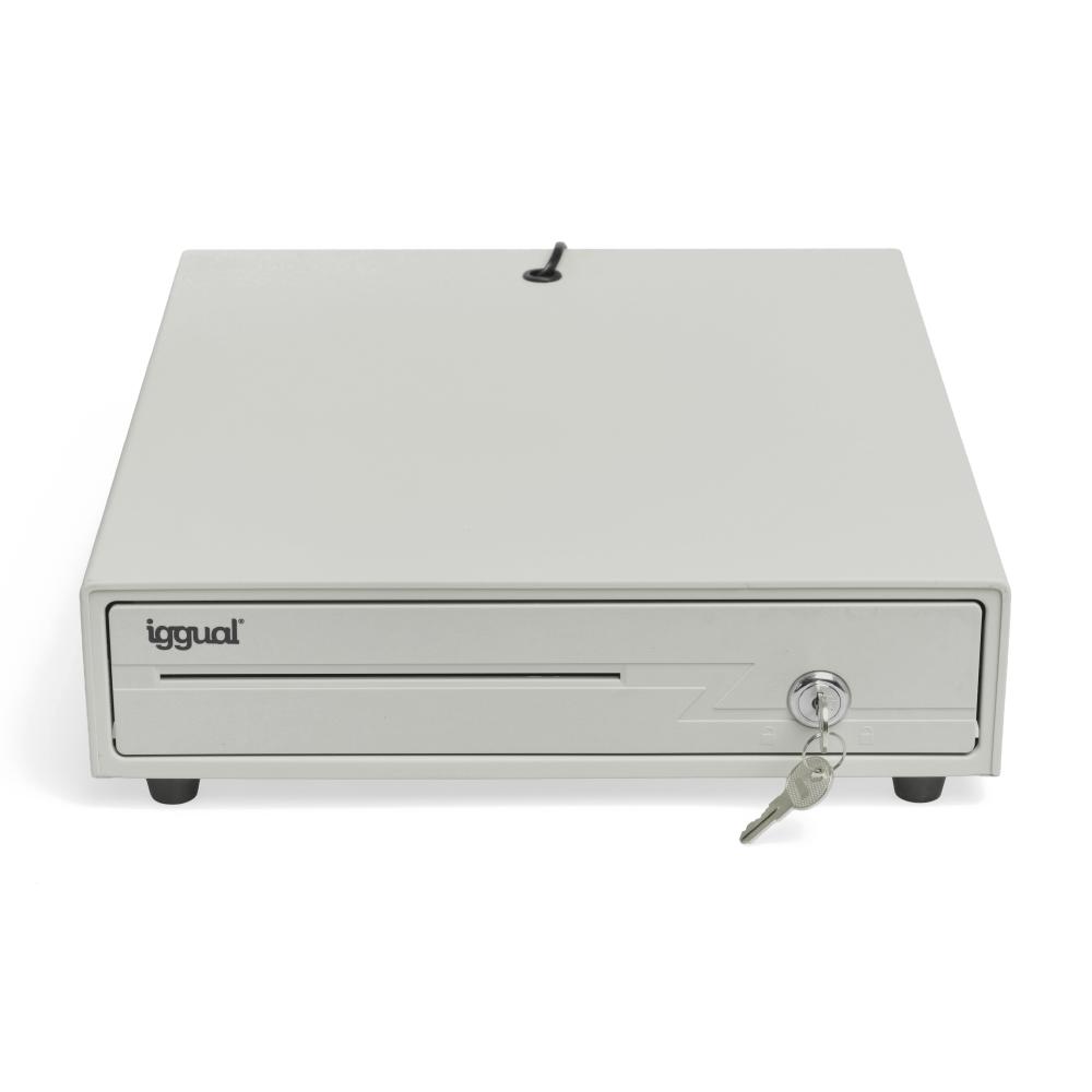 Infortisa Image 3 - iggual Cajón portamonedas IRON-10W 38cm 4+6 blanco