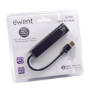 Infortisa Image 2 - EWENT EW1136  Hub 4 Puertos USB 3.0