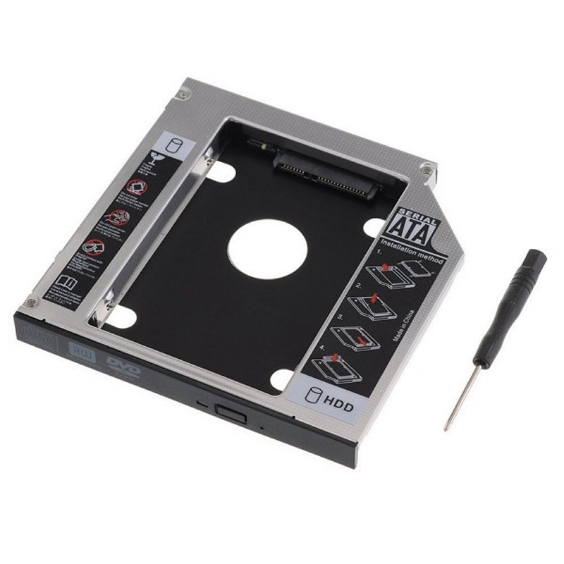 Infortisa Image 2 - EWENT ADAP.HDD/SSD SATA PARA UNIDAD ÓPTICA 12.7mm