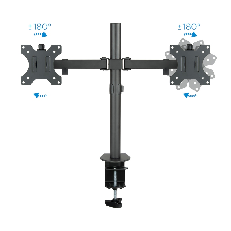 Infortisa Image 2 - Tooq DB1232TN-B Soporte Monitor Mesa 2Brazos 13-32