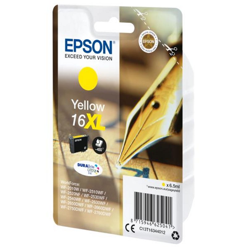 Infortisa Image 1 - Epson Cartucho T1634XL Amarillo