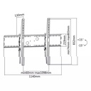 Infortisa Image 1 - Tooq LP42130T-B soporte tv 60-100" incli Máx 130Kg