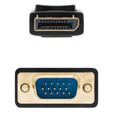 Infortisa Image 2 - Nanocable Cable Conversor DP a VGA negro, 2 M