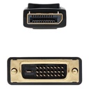 Infortisa Image 1 - Nanocable Cable Conversor DP a DVI  2 M Negro