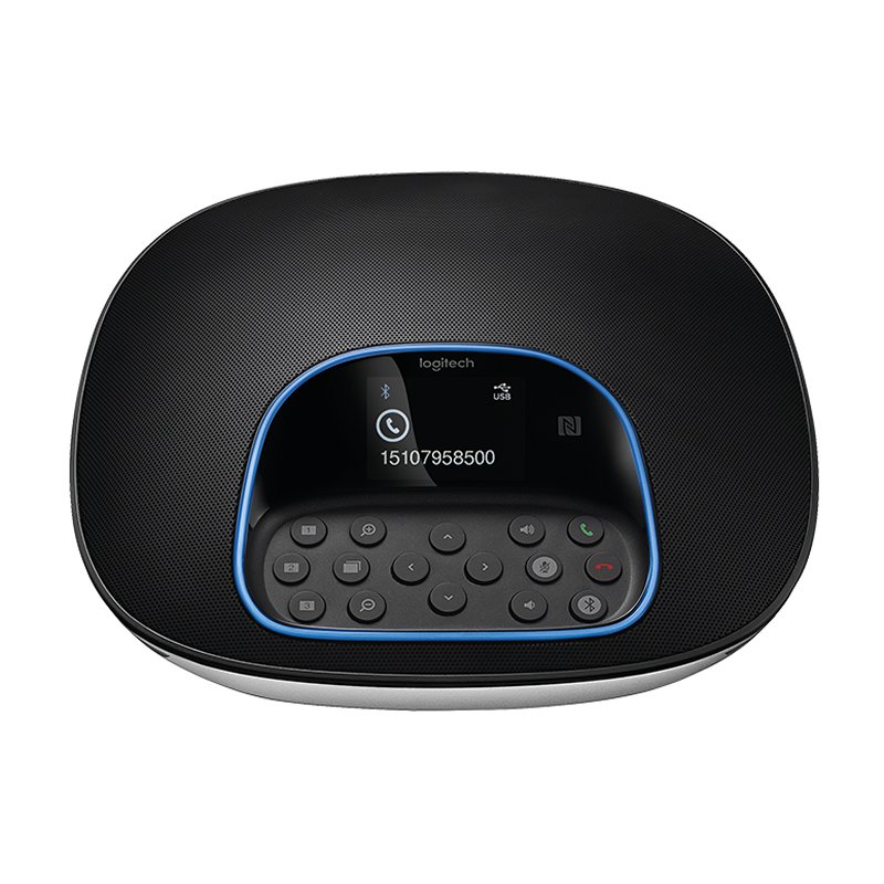 Infortisa Image 1 - Logitech Equipo videoconf Full HD 4Mic+altavoz