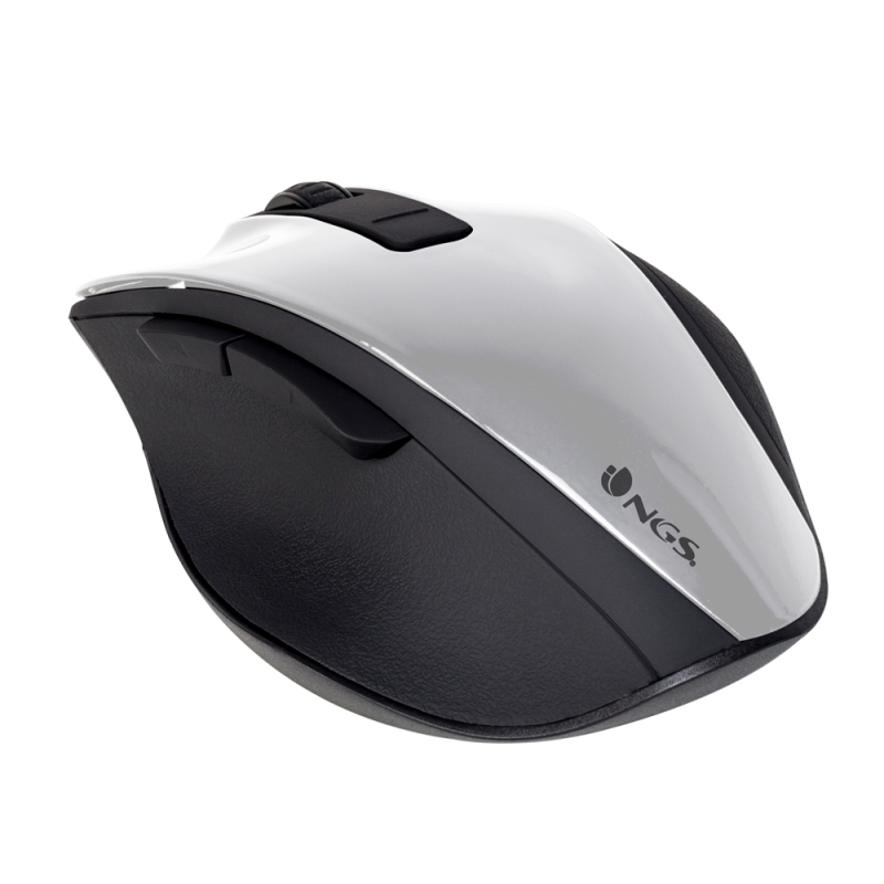 Infortisa Image 1 - NGS Ratón Inalámbrico 2.4 GHz BOWWHITE 16000DPI Bl