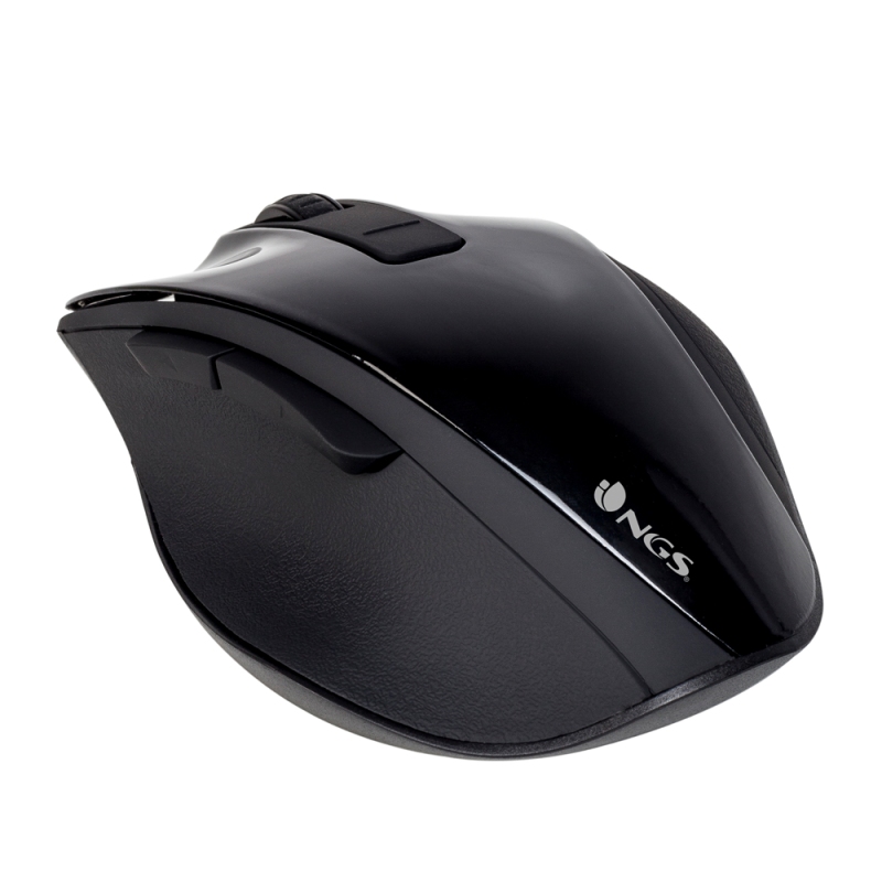 Infortisa Image 1 - NGS Ratón Inalámbrico 2.4 GHz BOWBLACK16000DPI Neg