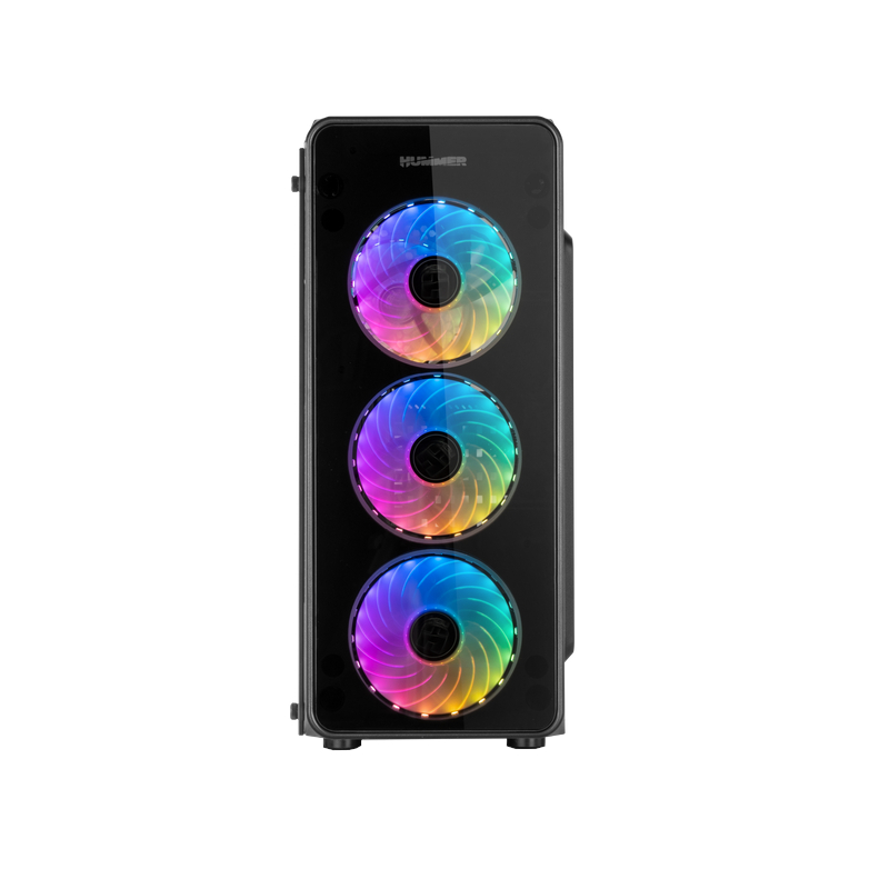Infortisa Image 1 - Nox Semitorre ATX NOX Hummer TGM Rainbow RGB