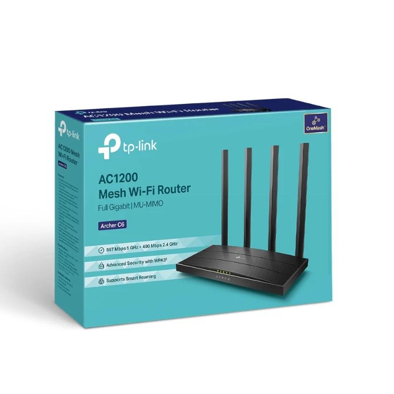 Infortisa Image 3 - TP-Link Archer C6 Router WiFi AC1200 5xGb Dual