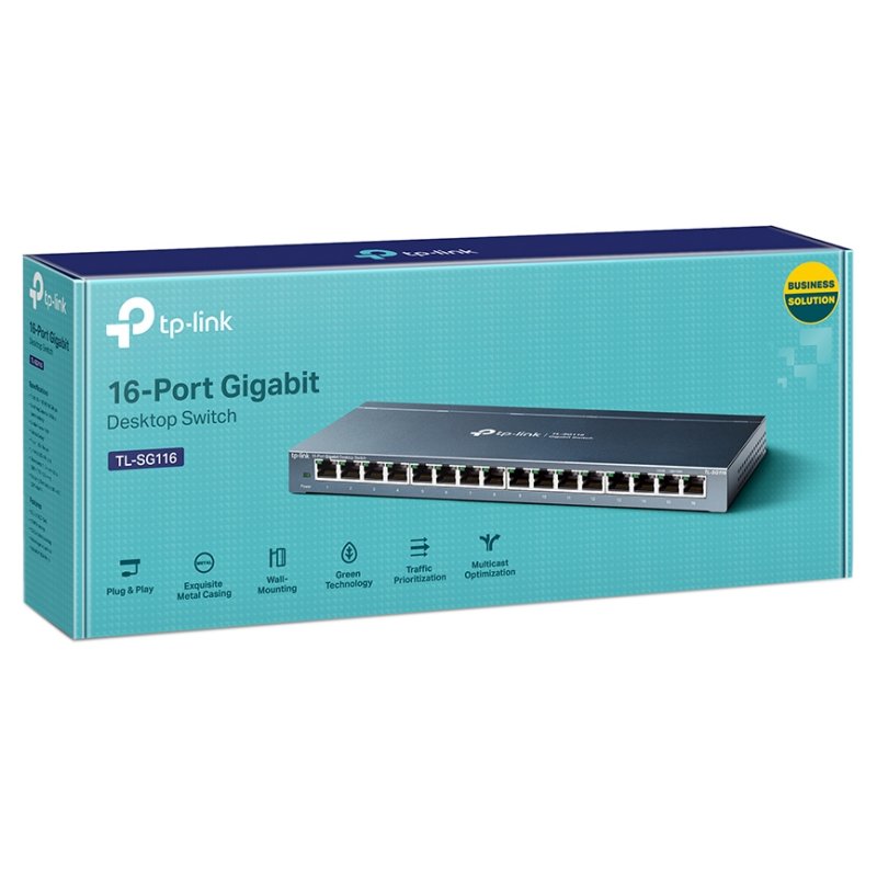 Infortisa Image 3 - TP-LINK TL-SG116 Switch 16xGB
