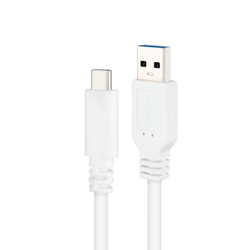 Infortisa Image 1 - Nanocable Cable USB 3.1 Gen2 USB-C/A 1 M Blanco