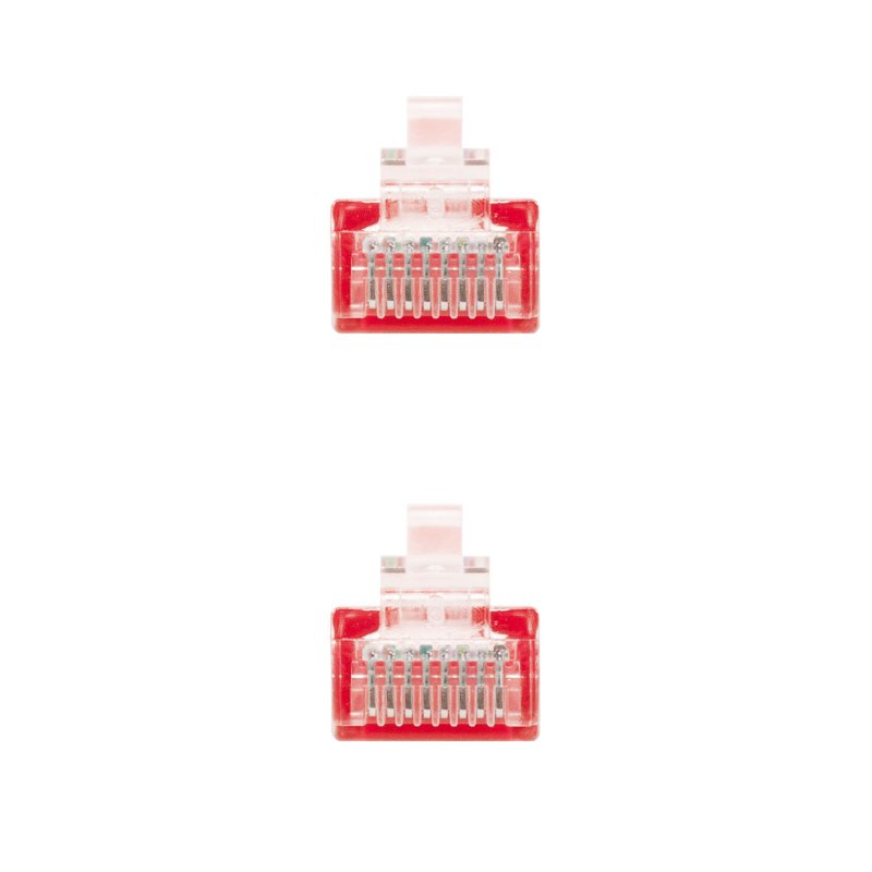 Infortisa Image 1 - Nanocable Latiguillo Categoria 6 UTP 0.5 M Rojo