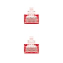 Infortisa Image 1 - Nanocable Latiguillo Categoria 6 UTP 0.5 M Rojo