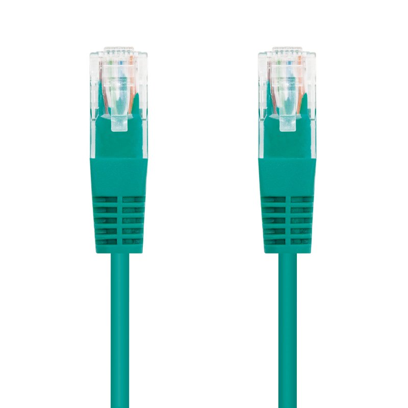 Infortisa Image 1 - Nanocable Latiguillo RJ45 Cat. 6 UTP 0.5 M Verde