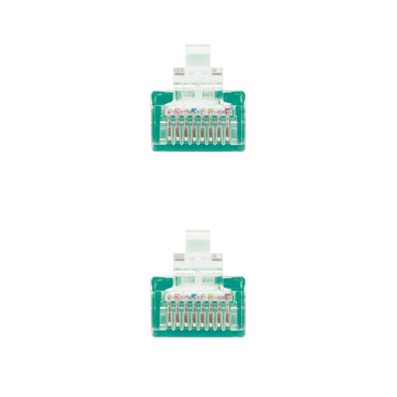 Infortisa Image 2 - Nanocable Latiguillo RJ45 Cat. 6 UTP 3 M Verde