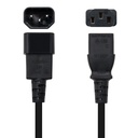 Infortisa Image 1 - Nanocable Cable Alimentacion CPU, C13/H-C14/M, 3.M