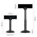 Infortisa Image 3 - iggual Visor TPV regulable USB VFD 7" INFO DISPLAY