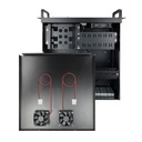 Infortisa Image 1 - Tooq Caja RACK-406N-USB3 4U 19" ATX Sin F.A Negro