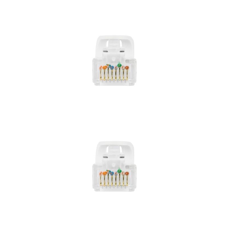 Infortisa Image 2 - Nanocable Latiguillo Cat. 6A LSZH/UTP 3 M Blanco