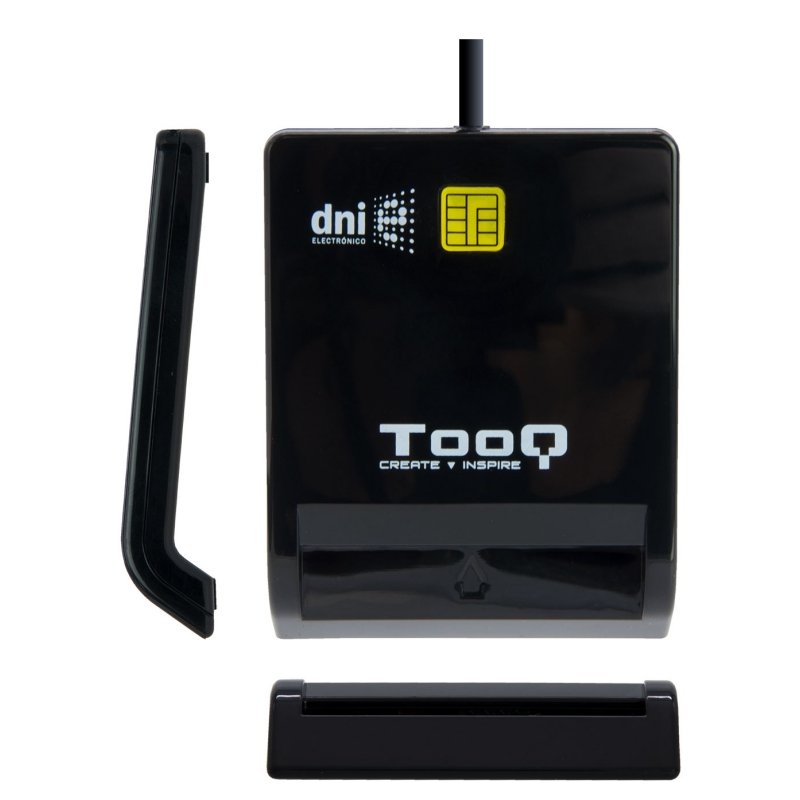 Infortisa Image 2 - Tooq Lector de tarjetas DNIE usb 2.0 negro