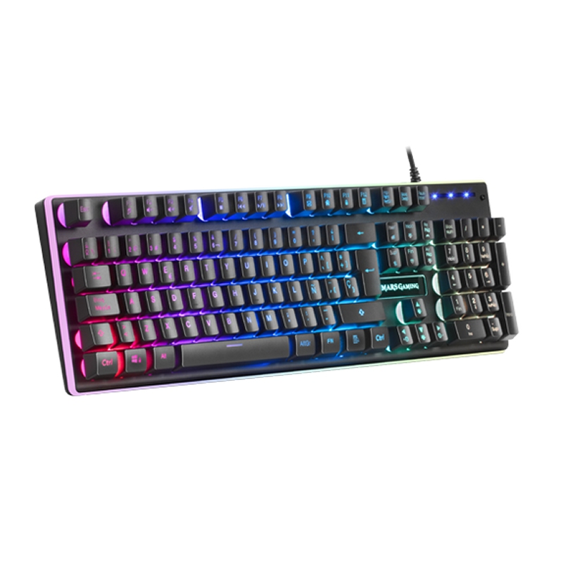 Infortisa Image 2 - Mars Gaming MK320ES Full RGB H-Mec Reposamuñecas
