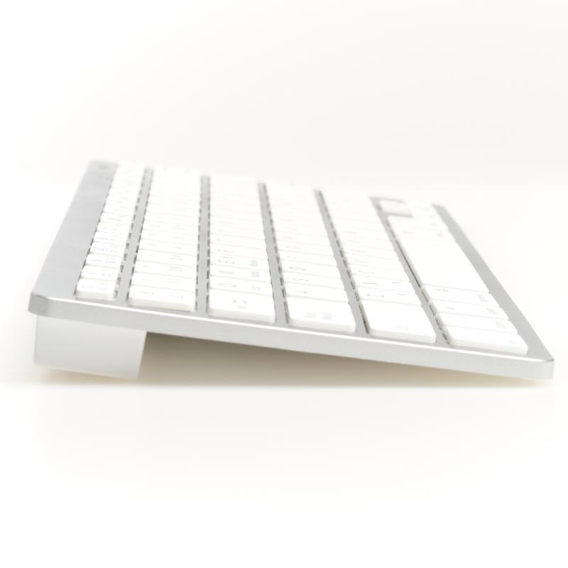 Infortisa Image 2 - iggual Teclado Bluetooth Slim TKL-BT plata 2 canal