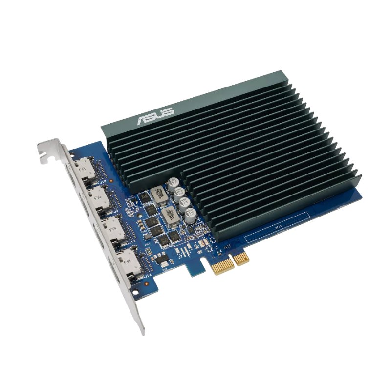 Infortisa Image 2 - ASUS VGA NVIDIA GT 730 4H SL 2GD5 2GB 4 monitores