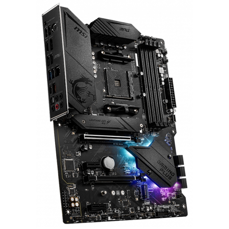Infortisa Image 2 - MSI Placa Base MPG B550 GAMING PLUS DDR4 ATX AM4