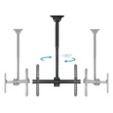 Infortisa Image 2 - Tooq LPCE1170TSLI-B Soporte techo TV 37"-70" Negro