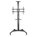 Infortisa Image 2 - EWENT EW1540 Soporte Movil Suelo Monitores 37"-70