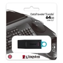 Infortisa Image 1 - Kingston DataTraveler DTX 64GB USB 3.2 Gen1 Negro