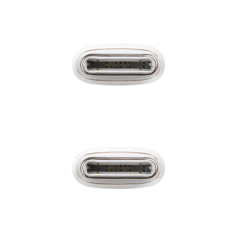 Infortisa Image 2 - Nanocable Cable USB-C 2.0 60W USB-C/M-M, 1m