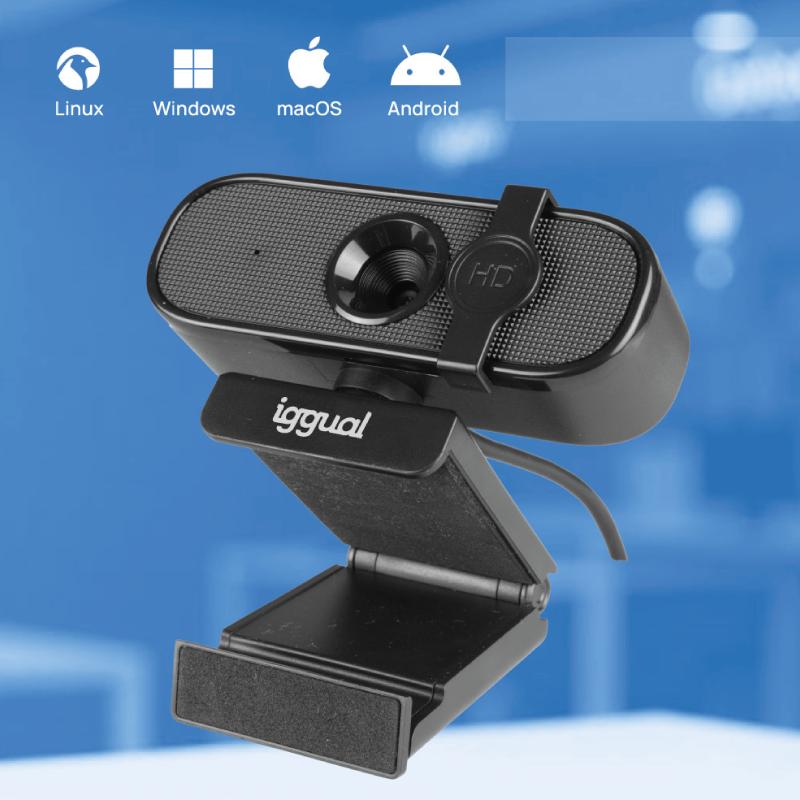Infortisa Image 4 - iggual Webcam USB FHD 1080p WC1080 Quick View