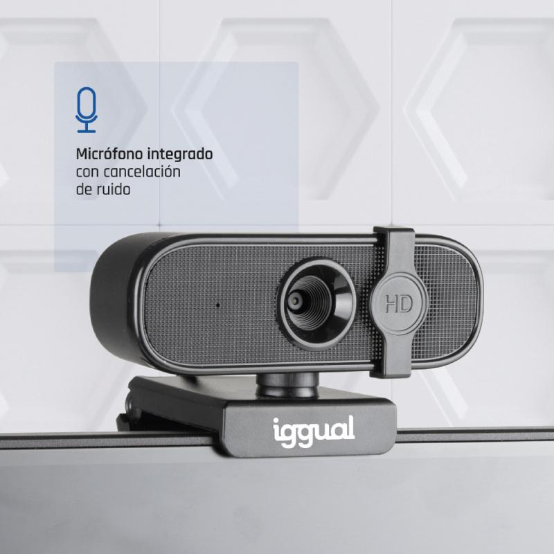 Infortisa Image 5 - iggual Webcam USB FHD 1080p WC1080 Quick View