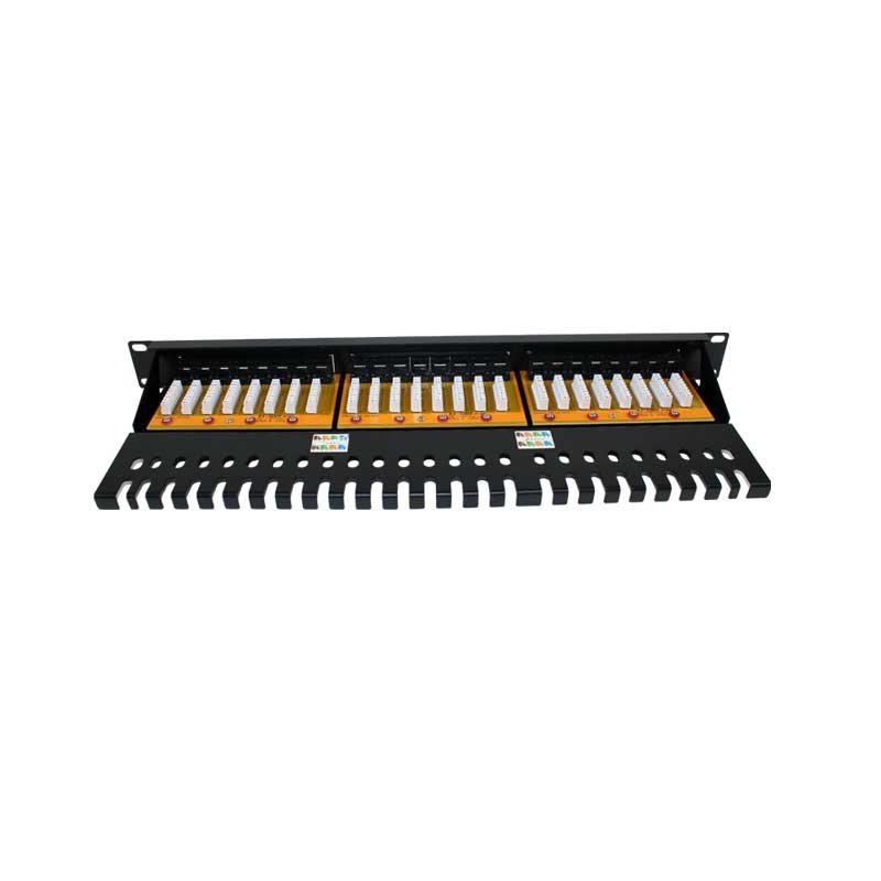 Infortisa Image 2 - 2LAN Patch Panel 19" CAT6A 24 Puertos UTP