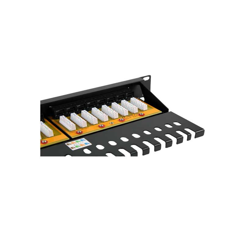 Infortisa Image 3 - 2LAN Patch Panel 19" CAT6A 24 Puertos UTP