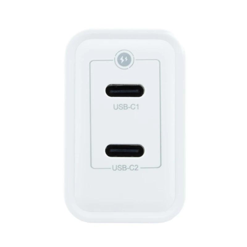 Infortisa Image 1 - Coolbox Cargador Gan 35W USB-C/USB-C PARED