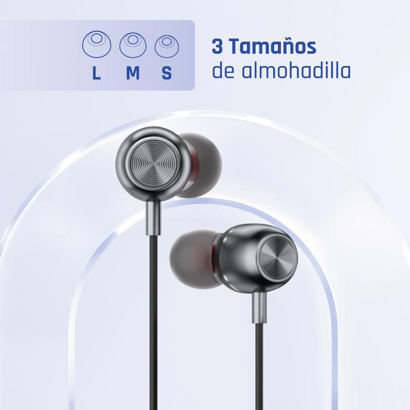 Infortisa Image 2 - iggual Auriculares con micro intrauditivos Jack3,5