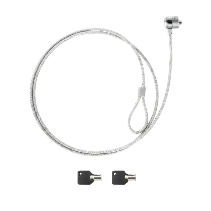 Infortisa Image 1 - Tooq Cable de seguridad con llave 1.5 metros