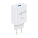 Infortisa Image 2 - iggual Cargador 1xUSB-A carga rápida QC3.0 18W