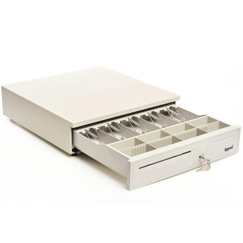 Infortisa Image 3 - iggual Cajón Portamonedas IRON-50W 42cm 5+8 blanco