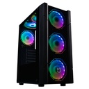 Infortisa Image 1 - Hiditec Semitorre V30 PRO ARGB CRISTAL TEMPLADO