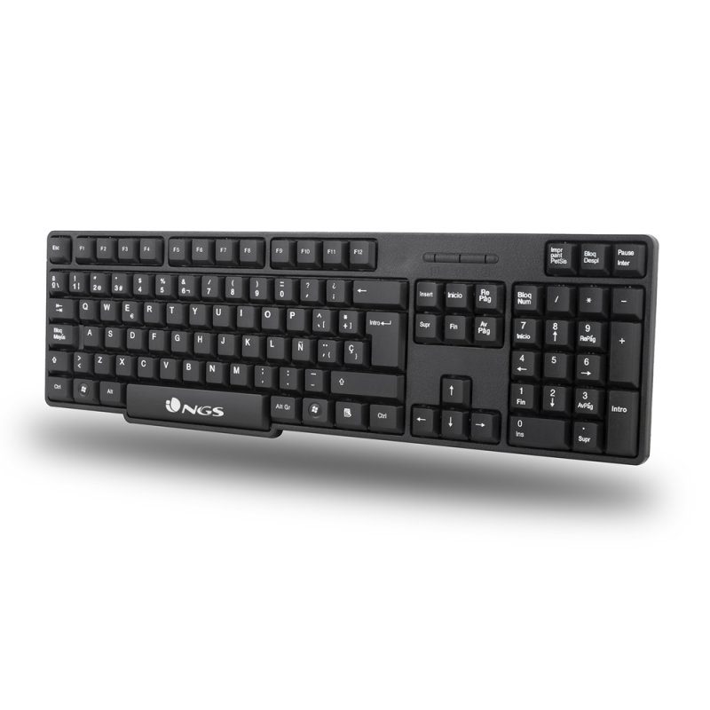 Infortisa Image 2 - NGS EUPHORIAKIT TECL + RATON WIRELESS 2,4GHZ NEGRO