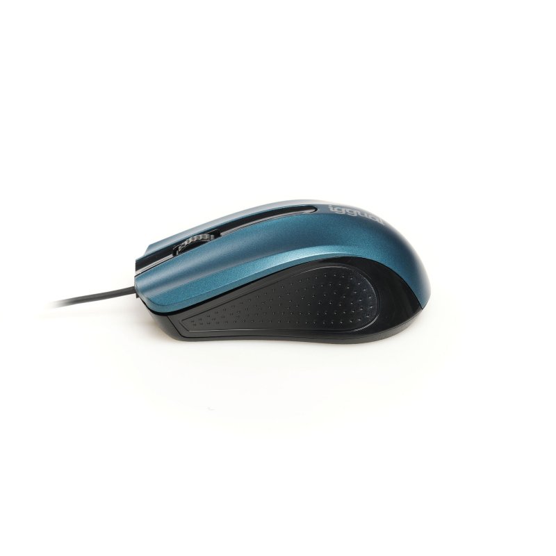 Infortisa Image 1 - iggual Ratón óptico COM-ERGONOMIC-RL-800DPI azul