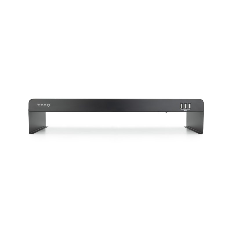 Infortisa Image 1 - Tooq Soporte elevador monitor/portátil 3xUSB negro