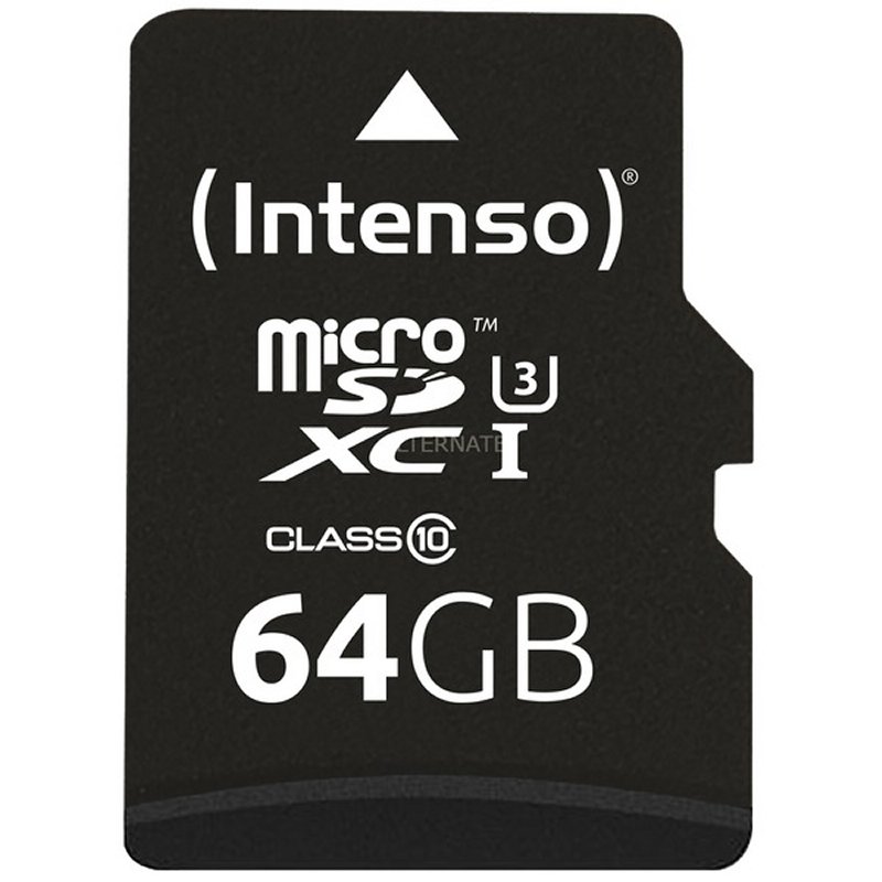 Infortisa Image 1 - Intenso 3433490 Micro SD UHS-I profesional 64GB