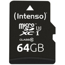 Infortisa Image 1 - Intenso 3433490 Micro SD UHS-I profesional 64GB