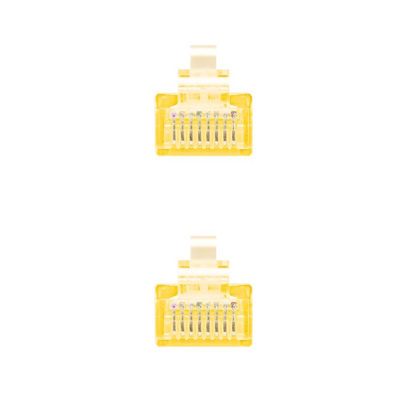 Infortisa Image 2 - Nanocable Latiguillo Cat.6 UTP 25cm Amarillo